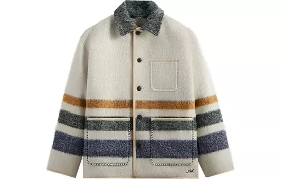 Пальто мужское бежевый Kith