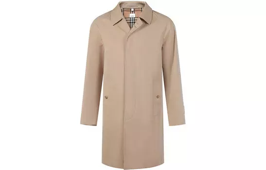 Пальто мужское Burberry, хаки