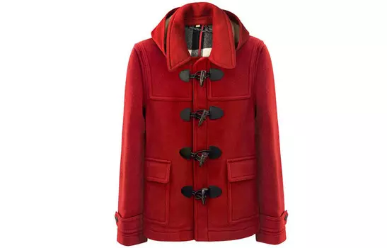 Пальто мужское Burberry, красный
