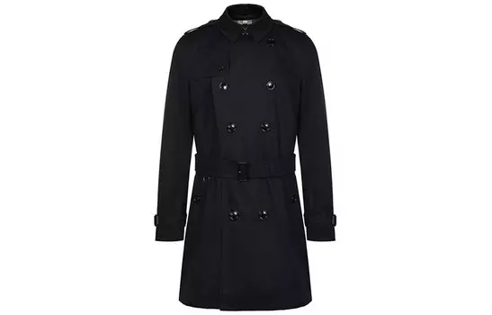 Пальто мужское Burberry, темно-синий