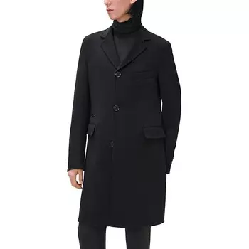 Пальто мужское черный Hermes