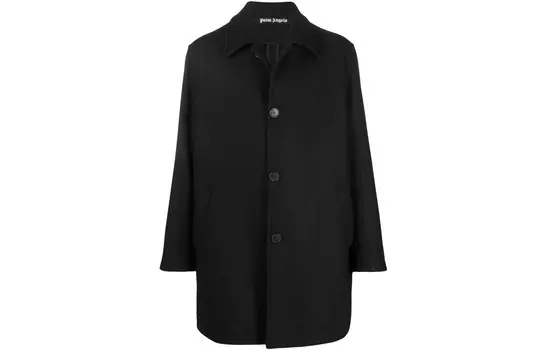 Пальто мужское черный Palm Angels