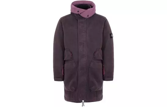 Пальто мужское фиолетовое Stone Island, фиолетовый
