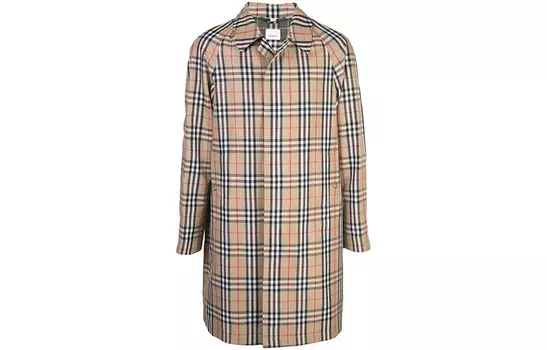 Пальто Мужское Хаки Burberry, хаки