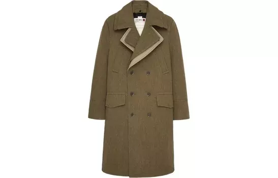 Пальто Мужское Хаки Zara, хаки