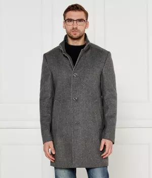 Пальто мужское Joop! с добавлением шерсти, серый