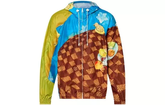 Пальто мужское многоцветное Louis Vuitton, цвет Multicolor