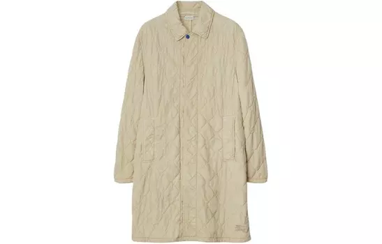 Пальто мужское мыльно-белое Burberry, белый