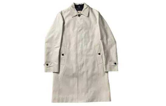 Пальто Мужское Off White Burberry, кремовый