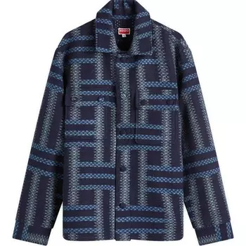 Пальто мужское синий Kenzo