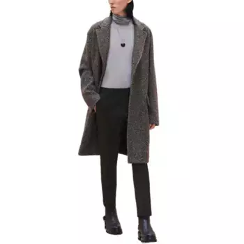 Пальто мужское темно-коричневый Hermes