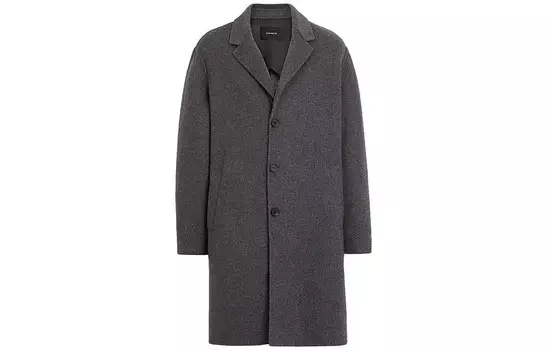 Пальто мужское темно-серое Coach, темно-серый