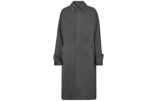 Пальто Мужское Темно-Серый Burberry