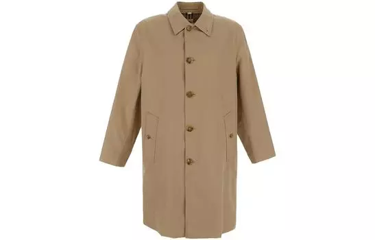 Пальто мужское верблюжье Burberry, коричневый