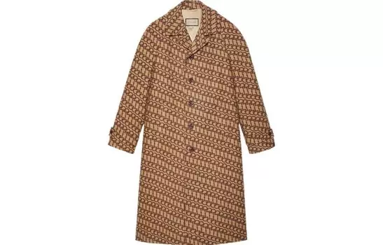 Пальто мужское верблюжье Gucci, коричневый