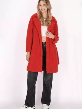 Пальто Mymo, красный