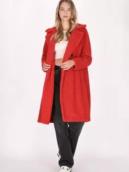 Пальто Mymo, красный