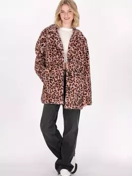 Пальто Mymo, розовый