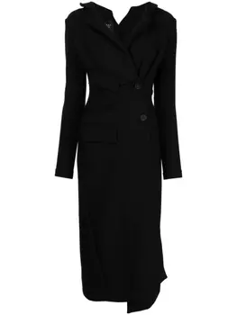 Пальто на пуговицах A.W.A.K.E. Mode, черный