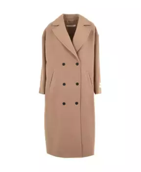 Пальто на пуговицах Hinnominate, бежевый
