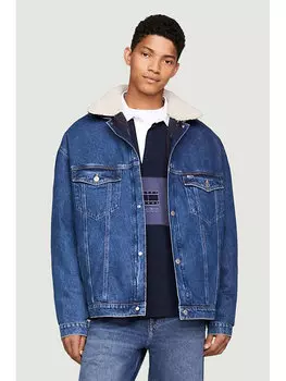 Пальто на размер Tommy Jeans, синий