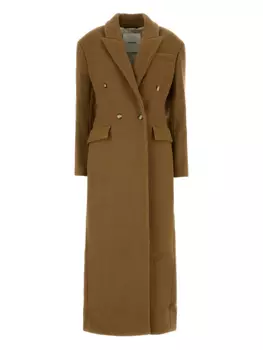 Пальто Нанушки Феррис Nanushka, коричневый