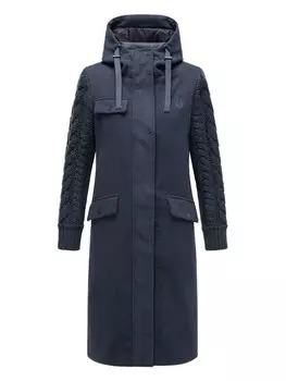 Пальто Navahoo Knit Babe 14, темно-синий