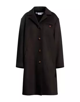 Пальто Off, темно-коричневый