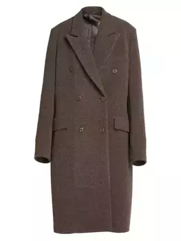 Пальто Ojama-букле Acne Studios, серый