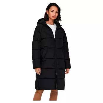 Пальто Only Amanda Long Puffer, черный