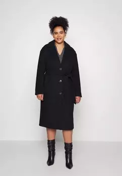 Пальто ONLY Carmakoma, черный