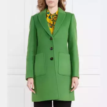 Пальто Orbaco с добавлением шерсти Max&Co., зеленый