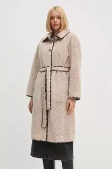 Пальто OUI, бежевый