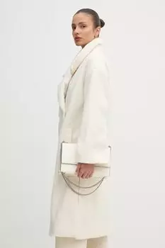 Пальто Oui, бежевый