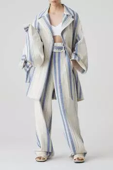 ПАЛЬТО ОВЕРСАЙЗ CLOSED, экрю