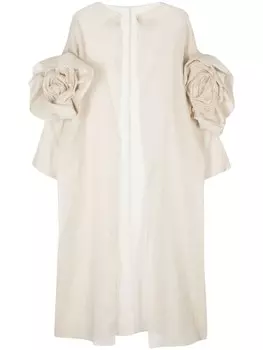 Пальто оверсайз Flos CONCEPTO, нейтральный цвет