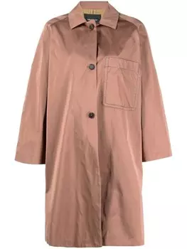 Пальто оверсайз на пуговицах Fabiana Filippi, коричневый