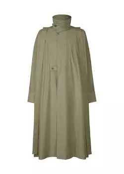 Пальто parachute Homme Pliss Issey Miyake, хаки