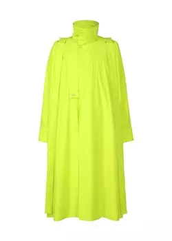 Пальто parachute Homme Pliss Issey Miyake, желтый