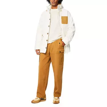 Пальто-парка мужское белое Loewe, белый