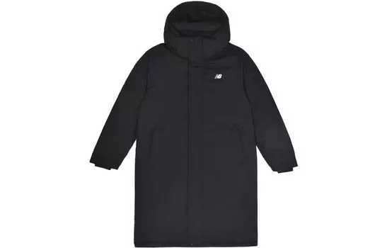 Пальто-парка мужское черное New Balance, черный