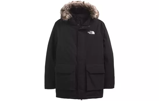 Пальто-парка мужское черное The North Face, черный
