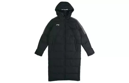 Пальто-парка мужское черный Lining