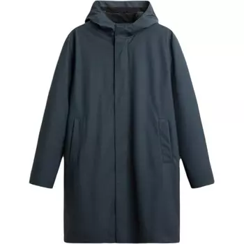 Пальто-парка мужское, цвет морской волны Zara, цвет Sea Blue