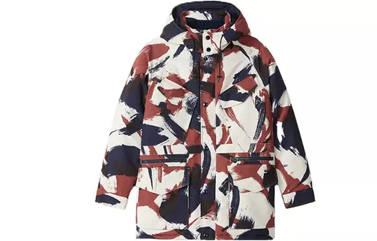 Пальто-парка мужское коричневое Kenzo, коричневый