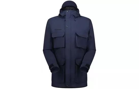 Пальто-парка мужское Mammut, цвет Deep desert gray