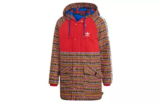 Пальто-парка мужское многоцветное Adidas Originals, цвет Multicolor