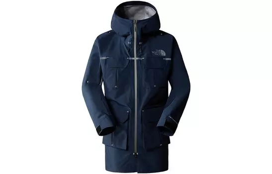 Пальто-парка мужское синее The North Face, синий