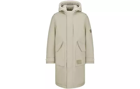 Пальто-парка мужское светло-зеленое Dior, светло-зеленый