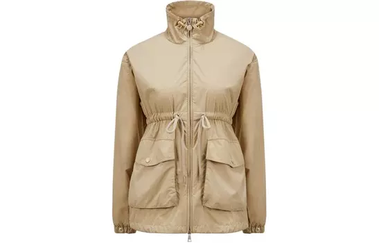 Пальто-парка женская бежевая Moncler